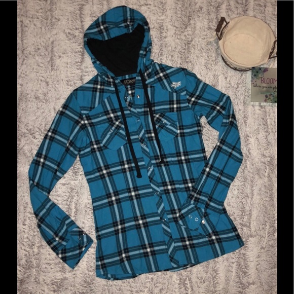 Fox Hooded Flannel Clearance, 55% OFF 